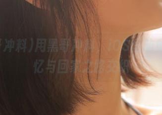 用黑哥冲料，iOS里的童年回忆与回家之路交织